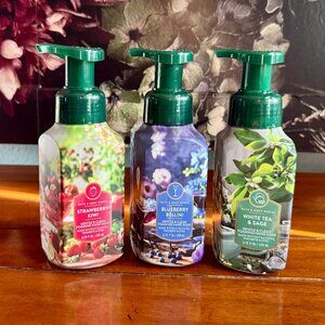NEW 3-Pc Collection Foaming Hand Soap Bath & Body Works